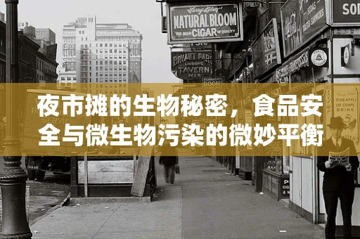 夜市摊的生物秘密，食品安全与微生物污染的微妙平衡