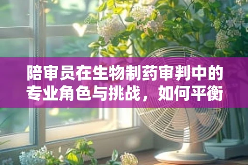 陪审员在生物制药审判中的专业角色与挑战，如何平衡法律与科学？