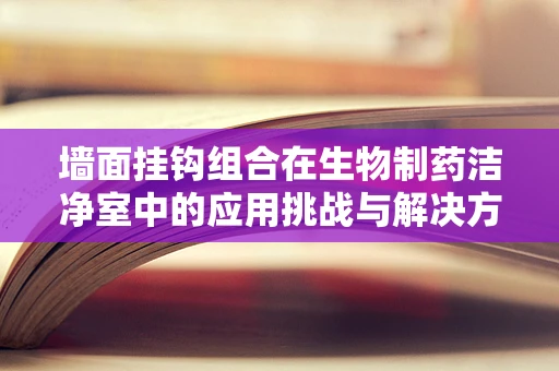 墙面挂钩组合在生物制药洁净室中的应用挑战与解决方案