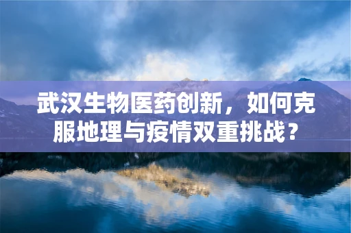 武汉生物医药创新，如何克服地理与疫情双重挑战？