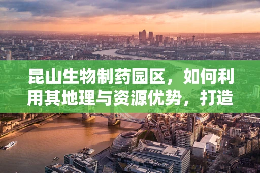 昆山生物制药园区，如何利用其地理与资源优势，打造国际化的创新药研发中心？