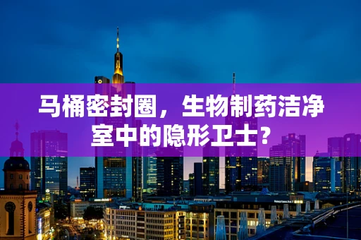 马桶密封圈，生物制药洁净室中的隐形卫士？