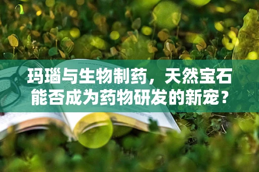 玛瑙与生物制药，天然宝石能否成为药物研发的新宠？