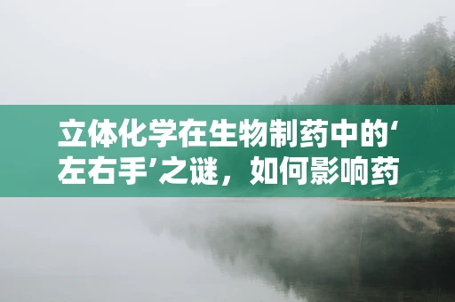 立体化学在生物制药中的‘左右手’之谜，如何影响药物效能？
