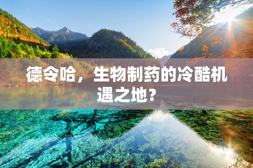 德令哈，生物制药的冷酷机遇之地？