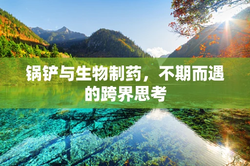 锅铲与生物制药，不期而遇的跨界思考