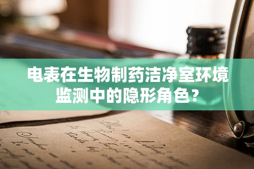 电表在生物制药洁净室环境监测中的隐形角色？