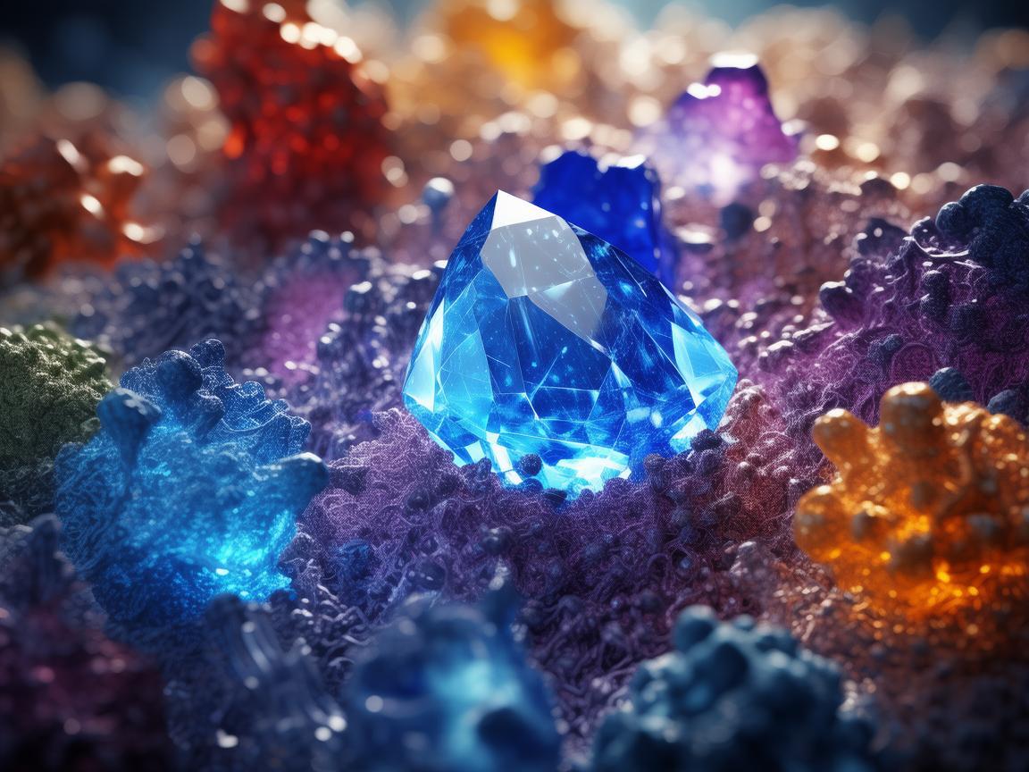 蓝宝石在生物制药领域，天然色素的潜力与挑战