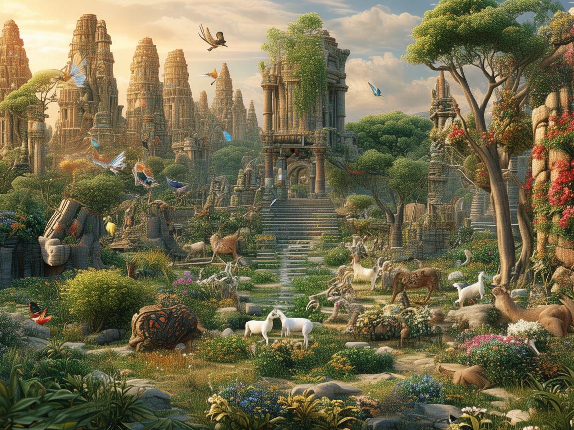 名胜古迹中的生物多样性，自然与人文的奇妙融合